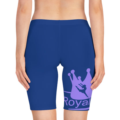 Royalty Women's Bike Shorts, Activewear, Cycling Shorts, Sporty Leggings, Fitness Apparel, Workout Gear, Casual Wear