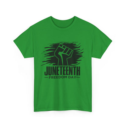 Juneteenth Freedom Day Tee, Unisex Heavy Cotton, Black Power Graphic Shirt, Everyday Wear, Freedom Celebration Apparel, Juneteenth Gift