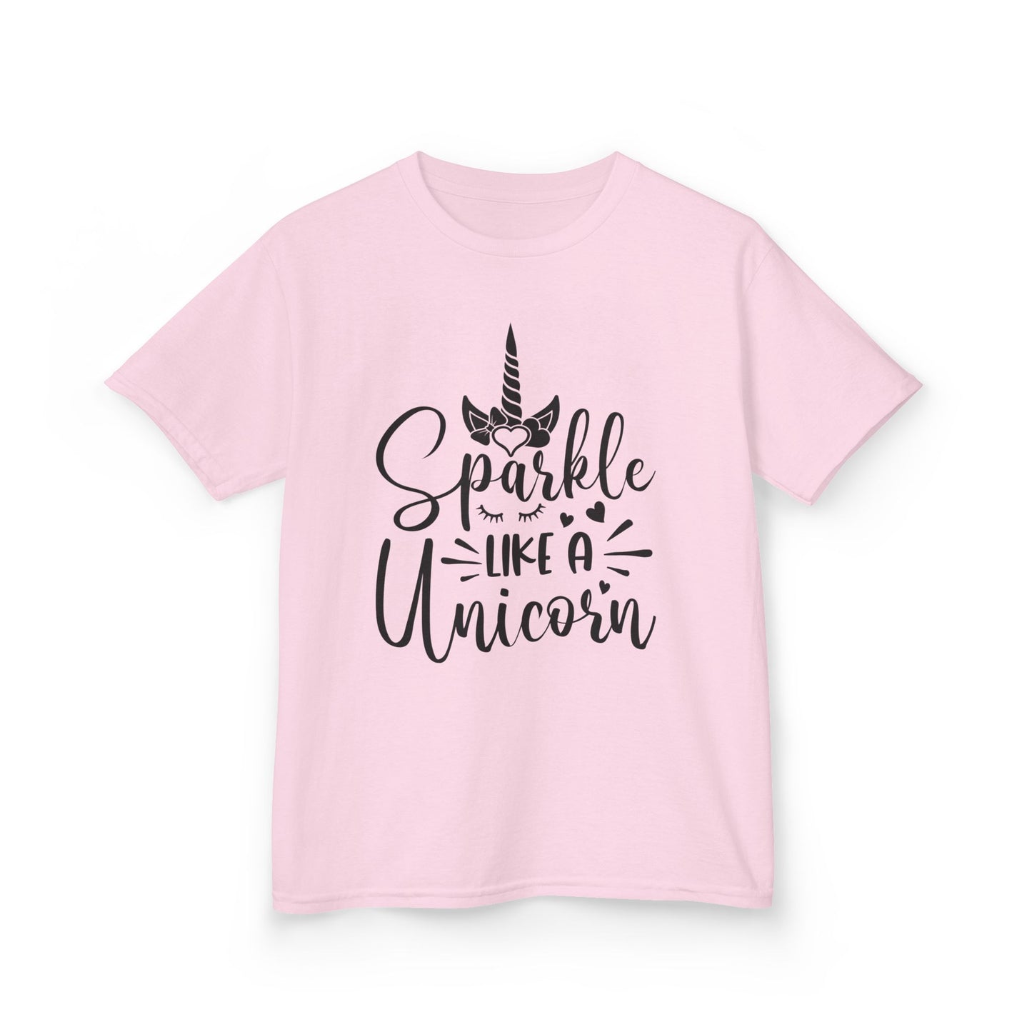 Sparkle Like A Unicorn Kids Tee - Fun & Colorful Cotton Shirt