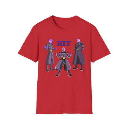Unisex Softstyle T-Shirt - HIT Character Design for Anime Lovers