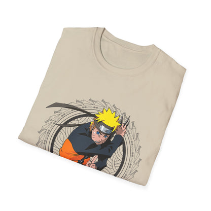 Naruto Unisex Softstyle T-Shirt - Graphic Tee for Anime Lovers