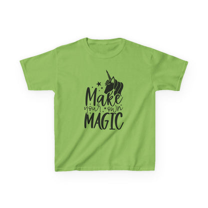 Kids Unicorn Magic Tee - 'Make Your Own Magic' Cotton Shirt