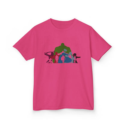Superhero Kids Tee, Kids Heavy Cotton™ Shirt, Cartoon Character Tee, Youth Graphic Tee, Fun Gift for Children