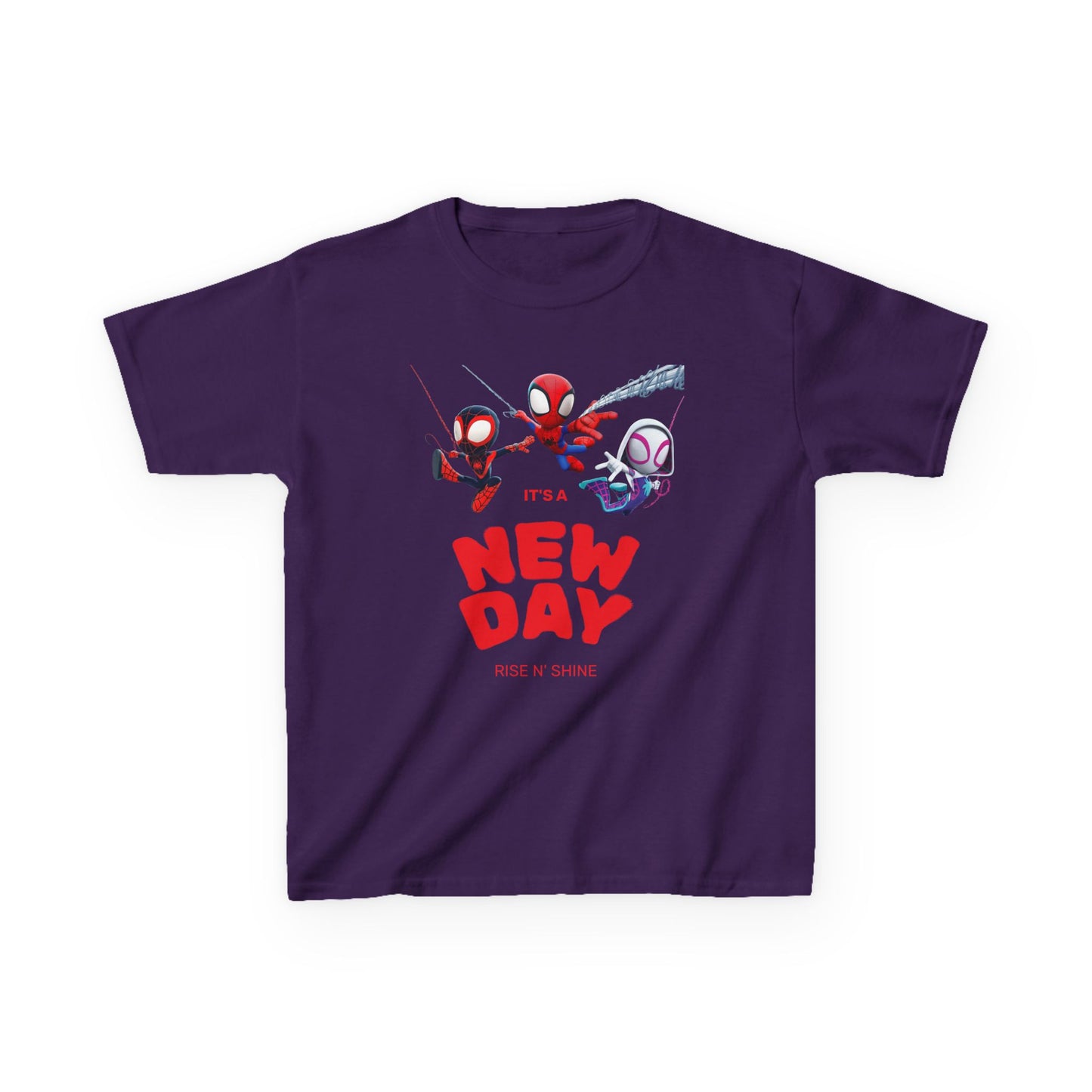 Superhero Kids T-Shirt, Fun Cotton Tee for Boys and Girls, Birthday Gift, Casual Wear, Everyday Style, Spider-Man Inspired Tee