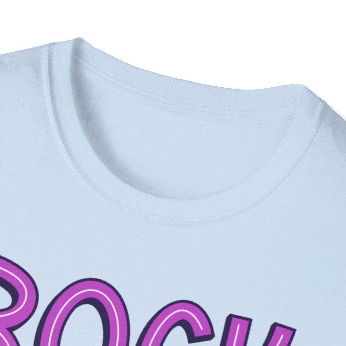 Rock & Roll Unisex Softstyle T-Shirt - Music Lovers Gift, Concert Apparel, Casual Wear, Festival Fashion, Fun Graphic Tee