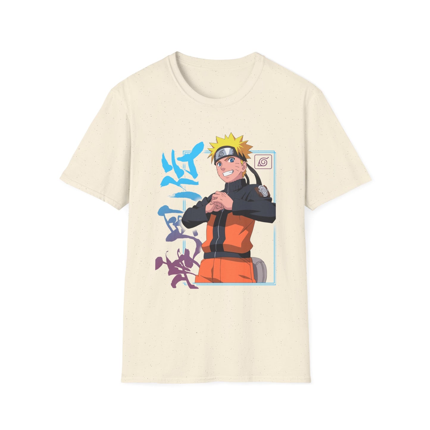 Anime-Inspired Unisex Softstyle T-Shirt - Naruto Design
