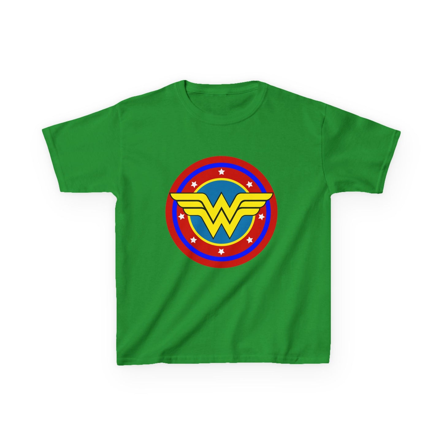 Wonder Woman Kids Tee, Superhero Shirt, Birthday Gift, Comic Book Apparel, Children's Clothing, Cartoon T-Shirt, Movie Merchandise