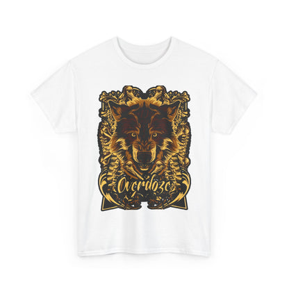 Courageous Wolf Unisex Heavy Cotton Tee