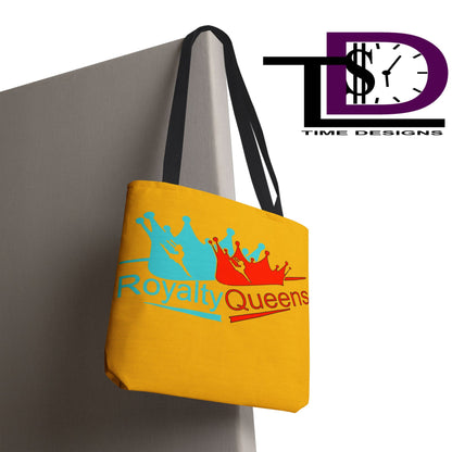 Royalty Queens Tote Bag, Stylish Carryall for Empowering Women, Perfect for Gifts, Fashionable Eco-Friendly Bag, Royalty Queens Design
