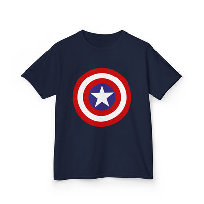 Kids Superhero Cotton Tee, Youth T-shirt, Party Outfit, Birthday Gift, Marvel Inspired, Playful Wear