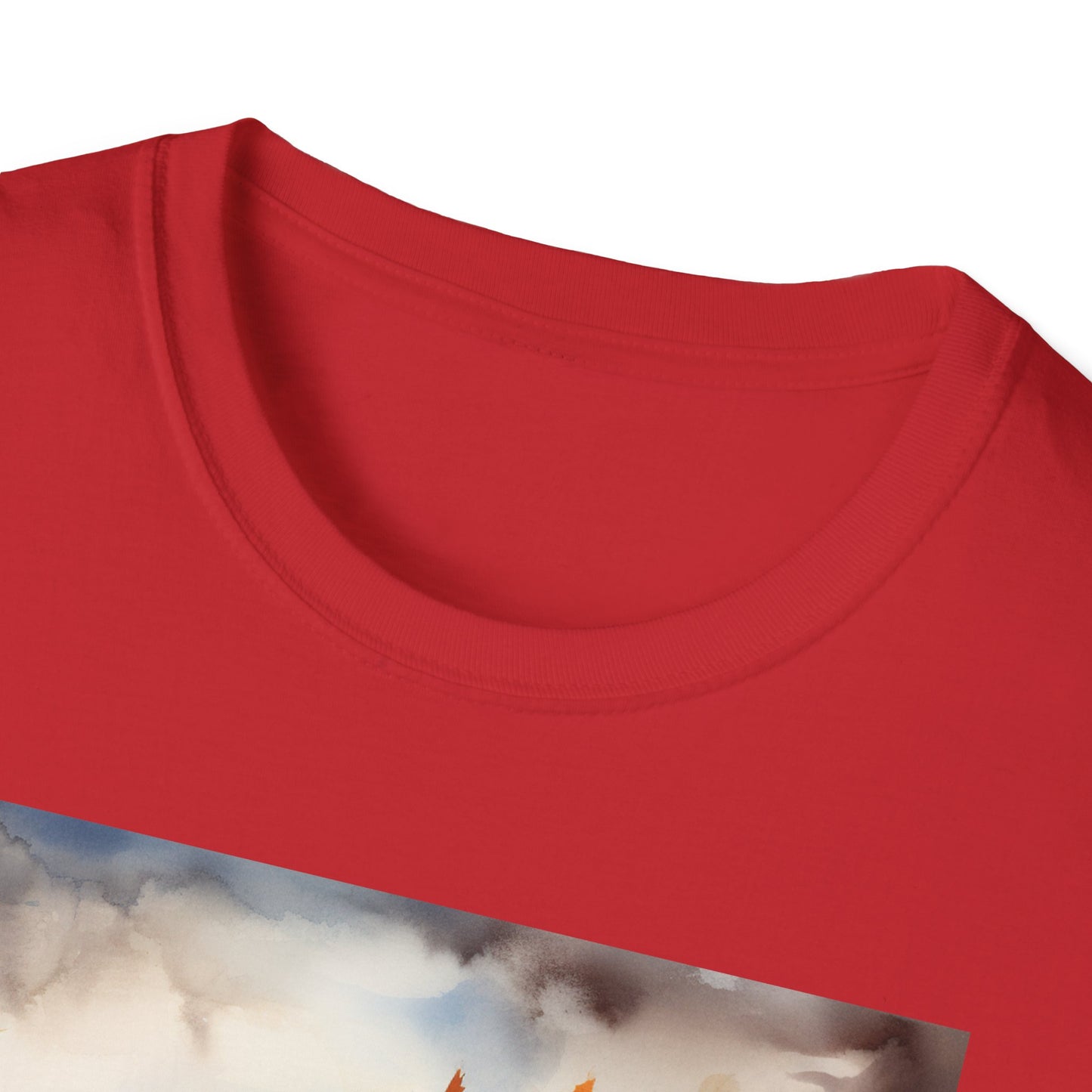 Autumn Scarecrow T-Shirt - Cozy Fall Tee, Pumpkin Patch Shirt, Halloween Apparel, Harvest Festival Gear, Unisex Seasonal Top