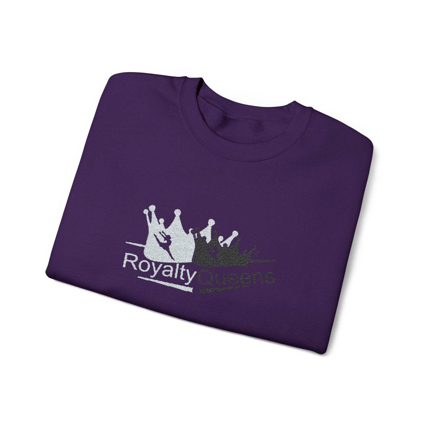 Queen Crown Crewneck Sweatshirt — 'Queens' Graphic Pride Pullover