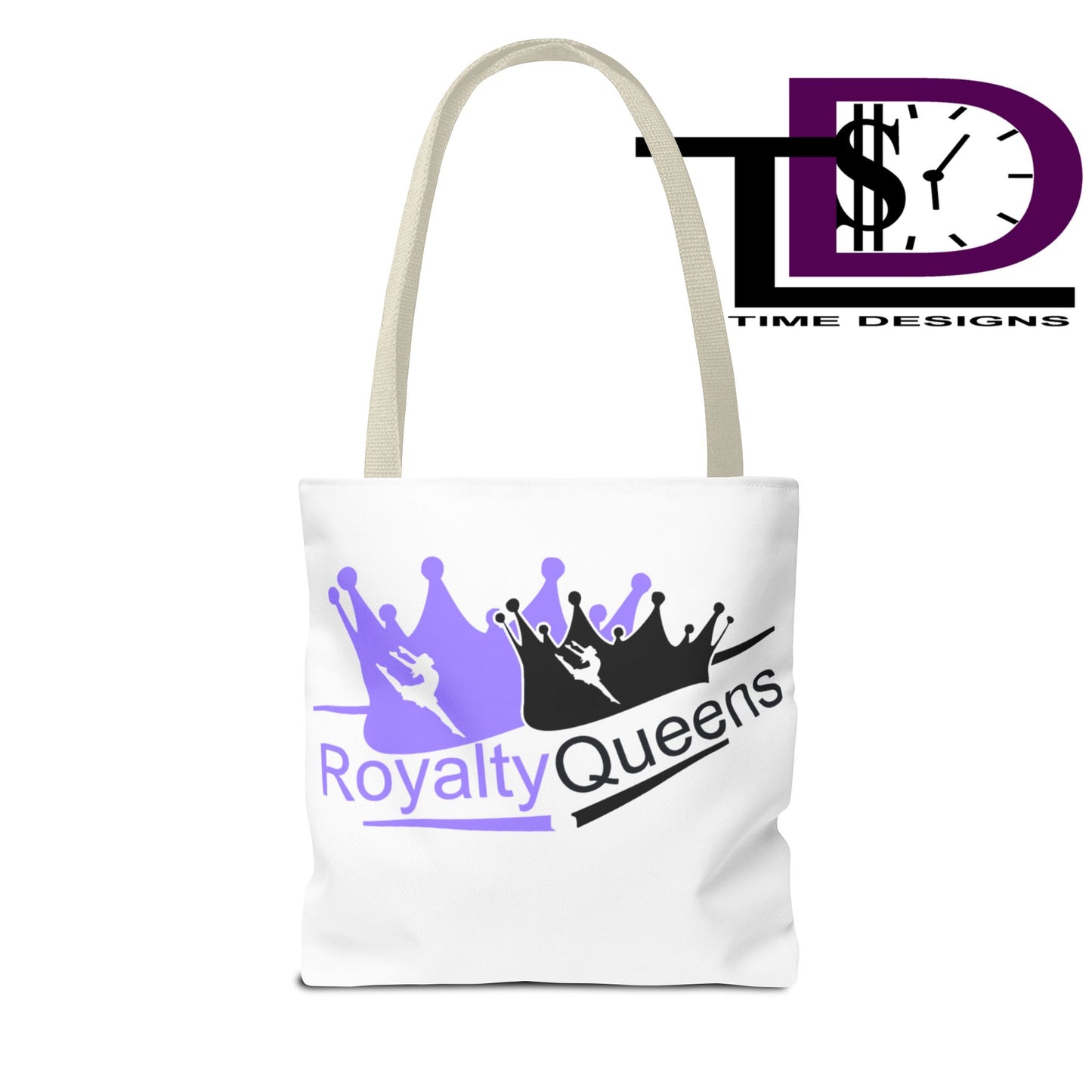 Royalty Queens Tote Bag, Stylish Shopping Tote, Gift for Queens, Dance Enthusiast Bag, Birthday Tote, AOP Design