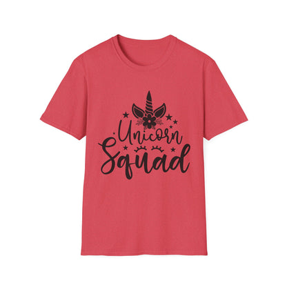 Unisex Softstyle T-Shirt - Unicorn Squad Tee for Magical Friends
