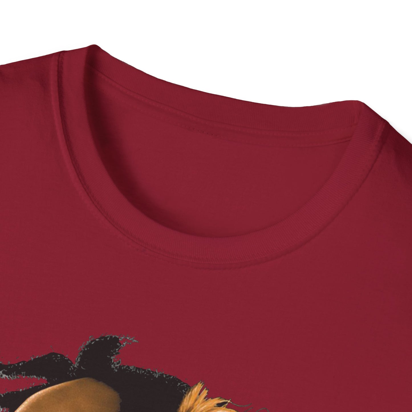 Rasta Lion Unisex Softstyle T-Shirt - Reggae Vibes Inspired Apparel