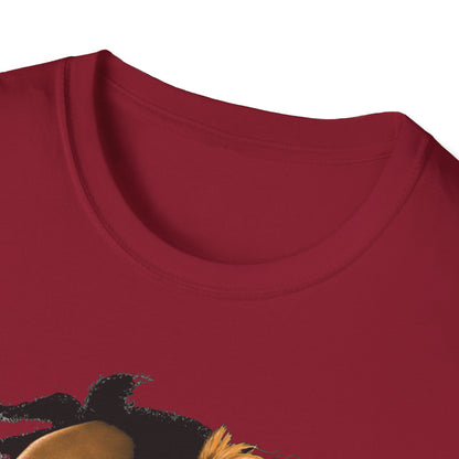 Rasta Lion Unisex Softstyle T-Shirt - Reggae Vibes Inspired Apparel