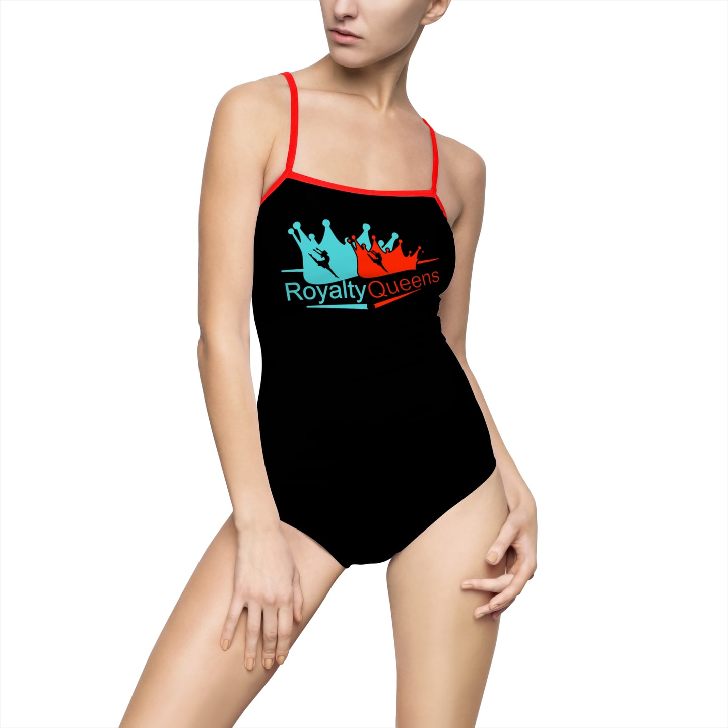 Chic Royalty Queens One-Piece Swimsuit, Beachwear, Pool Party, Summer Costume, Vacation Swimwear, Trending Swim Fashion