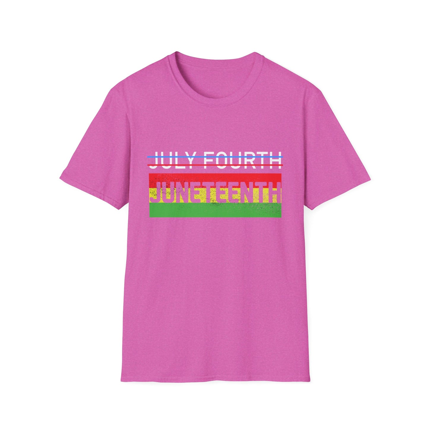 Juneteenth and July Fourth Celebration T-Shirt, Unisex Tee for Summer, Events, Independence Day, African American Heritage