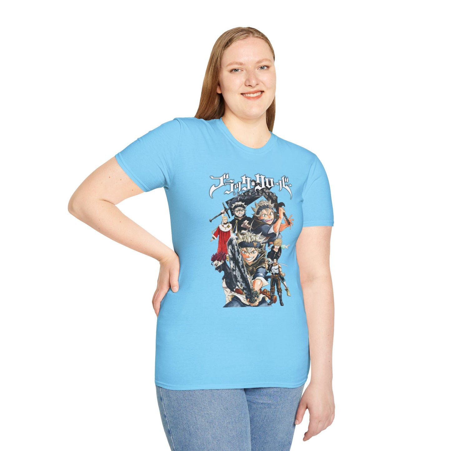 Unisex Softstyle T-Shirt - 'Create Your Own Calm' & Anime Design