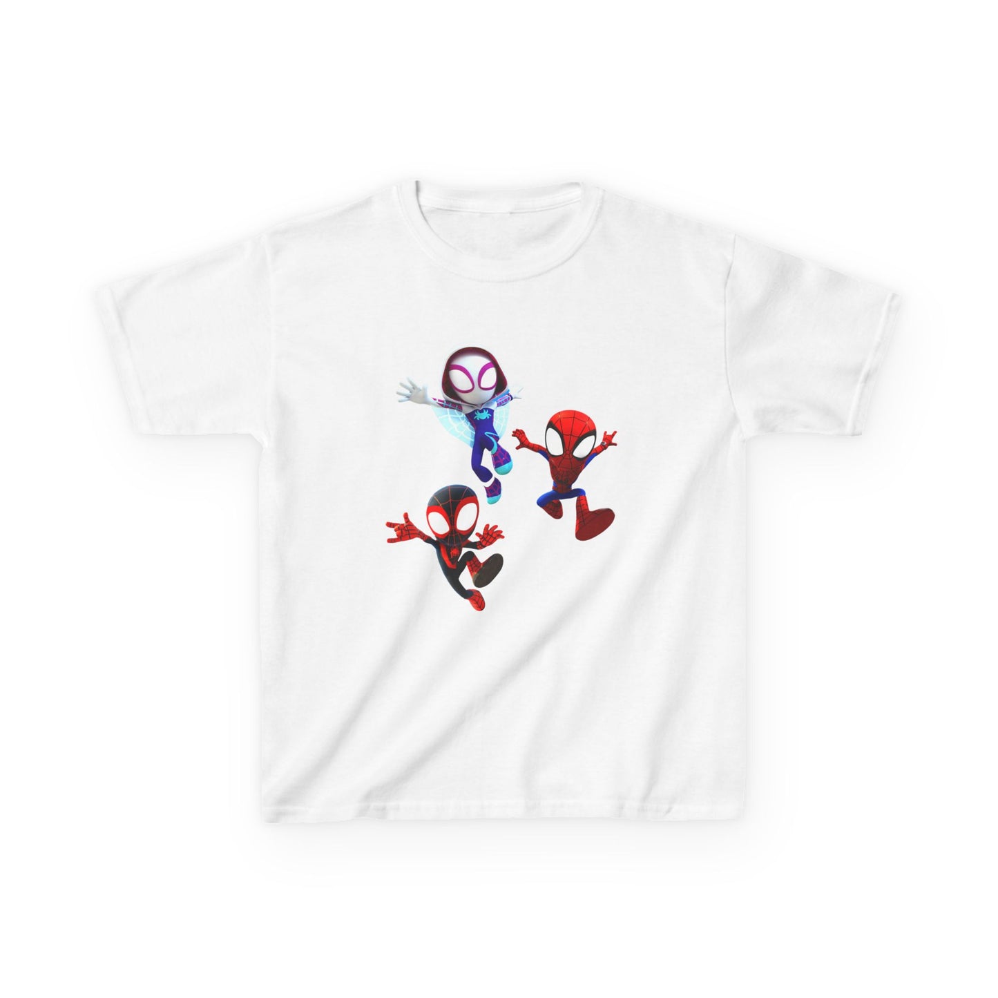 Kids Superhero Adventure Tee, Kids Birthday Gift, Fun Playwear, Spiderman Costume Shirt, Cartoon Character T-Shirt, Summer Outfit