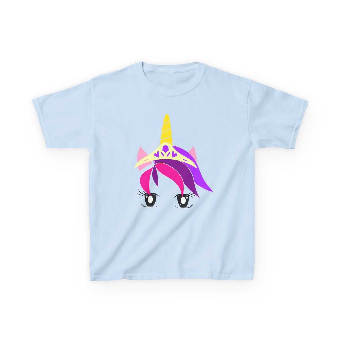 Unicorn Princess Kids Tee - Fun & Whimsical Heavy Cotton Shirt