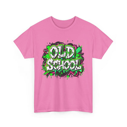 Retro Graffiti T-Shirt | Unisex Heavy Cotton Tee | Old School Vibe | Streetwear Fashion | Vintage Graphic Tee | Urban Style Wear | Fun Gift