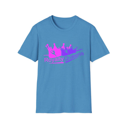 Royalty Queens Unisex Softstyle T-Shirt, Feminist Apparel, Birthday Gift, Casual Wear, Empowerment Tee, Queen Vibes