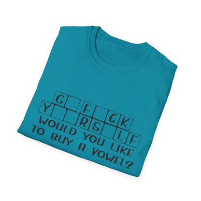 Funny Unisex T-Shirt - "G F C K Y R S L F" Graphic Tee - Perfect Gift for Casual Wear