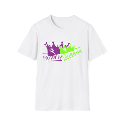 Royalty Queens Unisex T-Shirt | Fun Graphic Tee for Gifts, Celebrations, Birthdays, Crown Lovers, Casual Wear