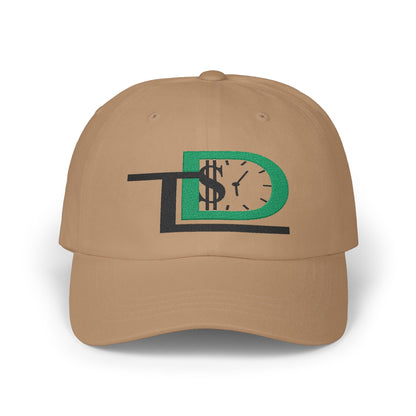 Money Clock Dad Cap - Classic Style Adjustable Hat for Father’s Day, Casual Wear, Gift for Dads, Sports Cap, Summer Accessory