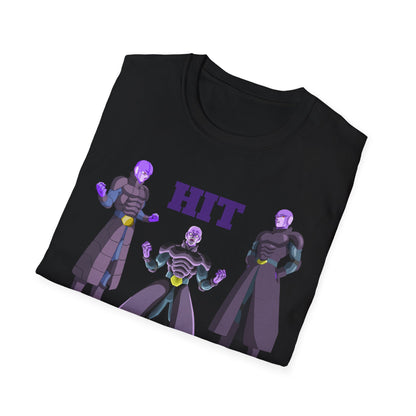 Unisex Softstyle T-Shirt - HIT Character Design for Anime Lovers