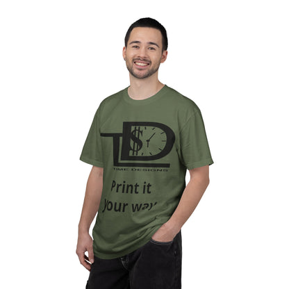 Custom Print T-Shirt — "Print it your way" Graphic Tee