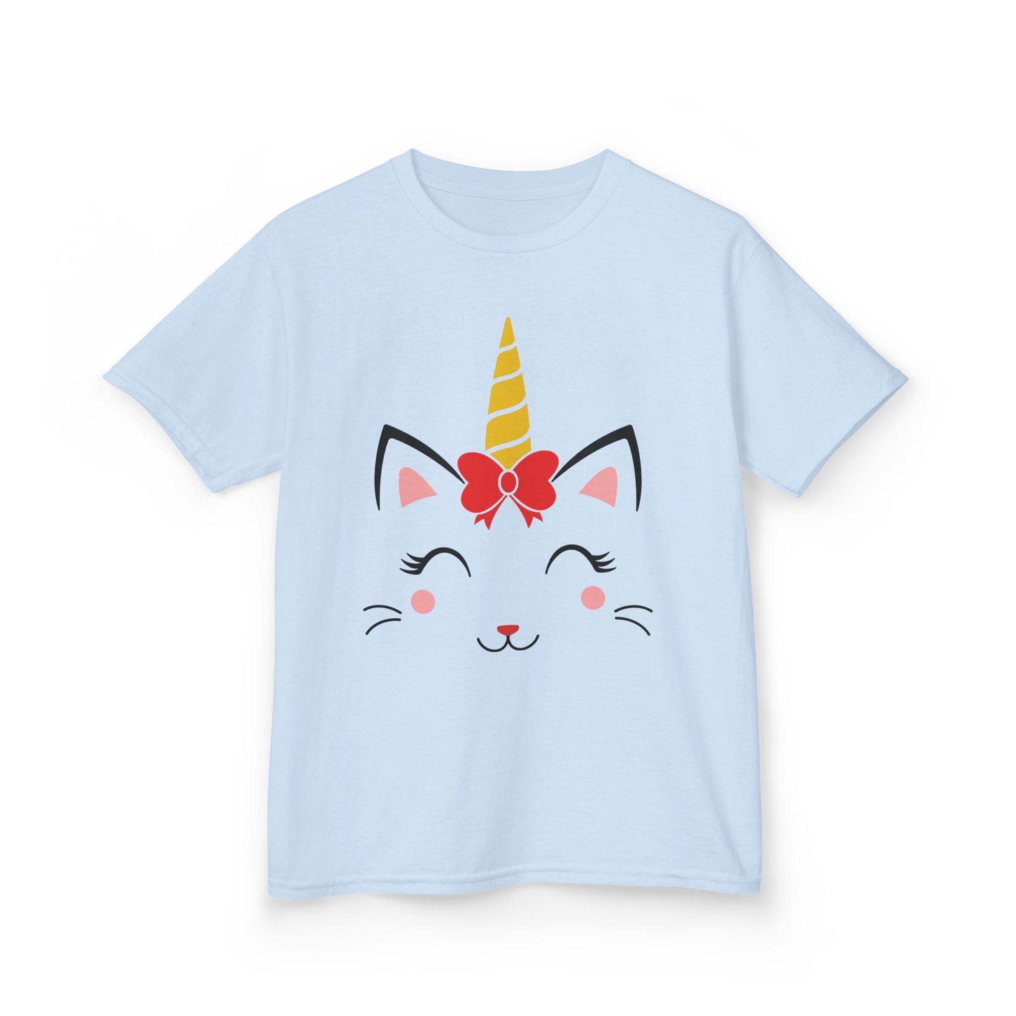 Cute Unicorn Kids Heavy Cotton Tee - Perfect for Birthdays and Everyday Fun!