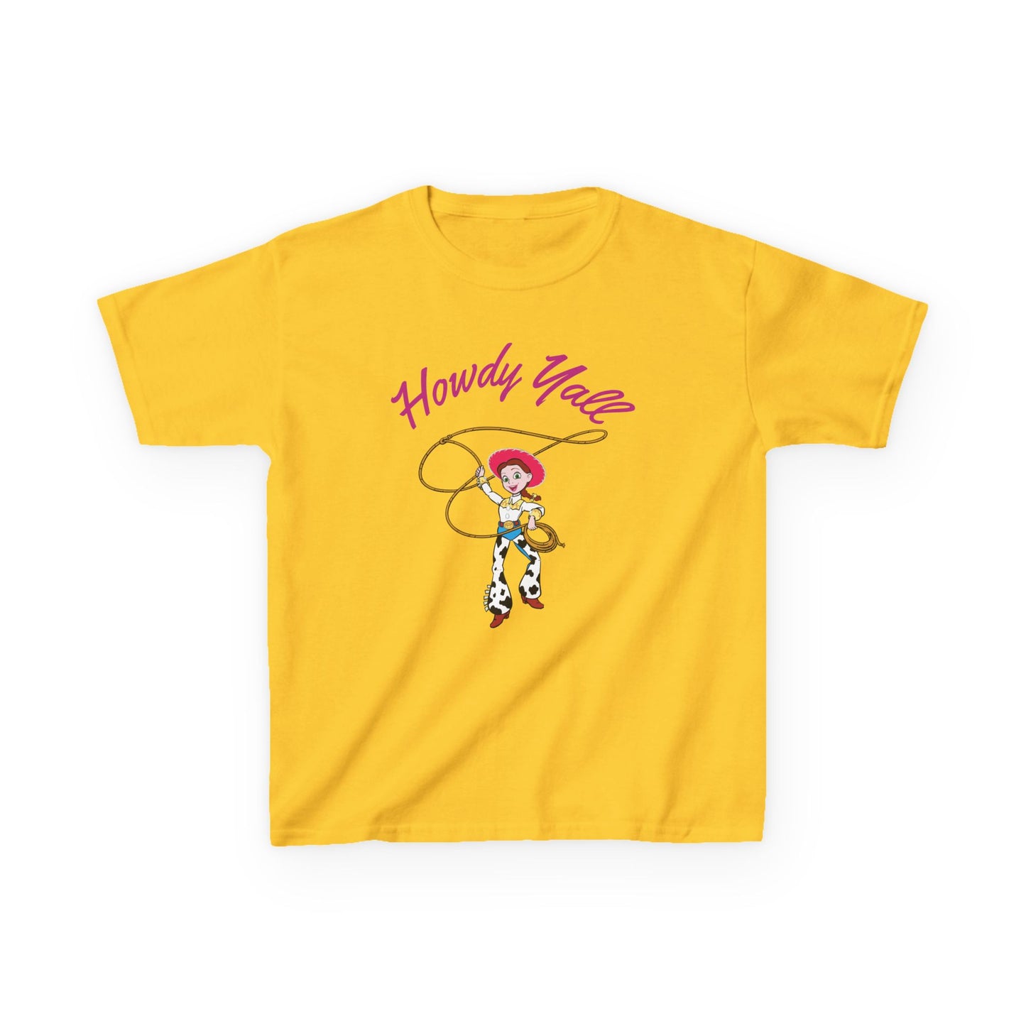 Howdy Y'all Kids Tee - Fun Western Style Cotton T-Shirt for Kids