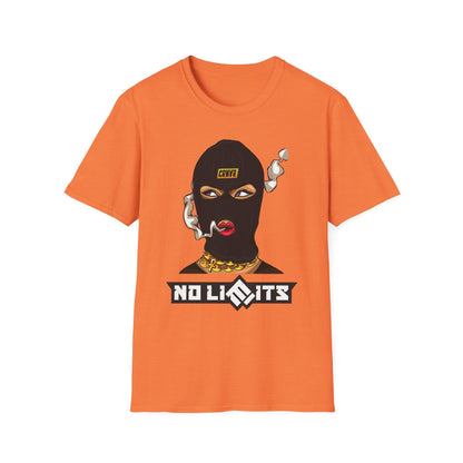 Unisex Softstyle T-Shirt - No Limits Graphic Tee for Bold Individuals