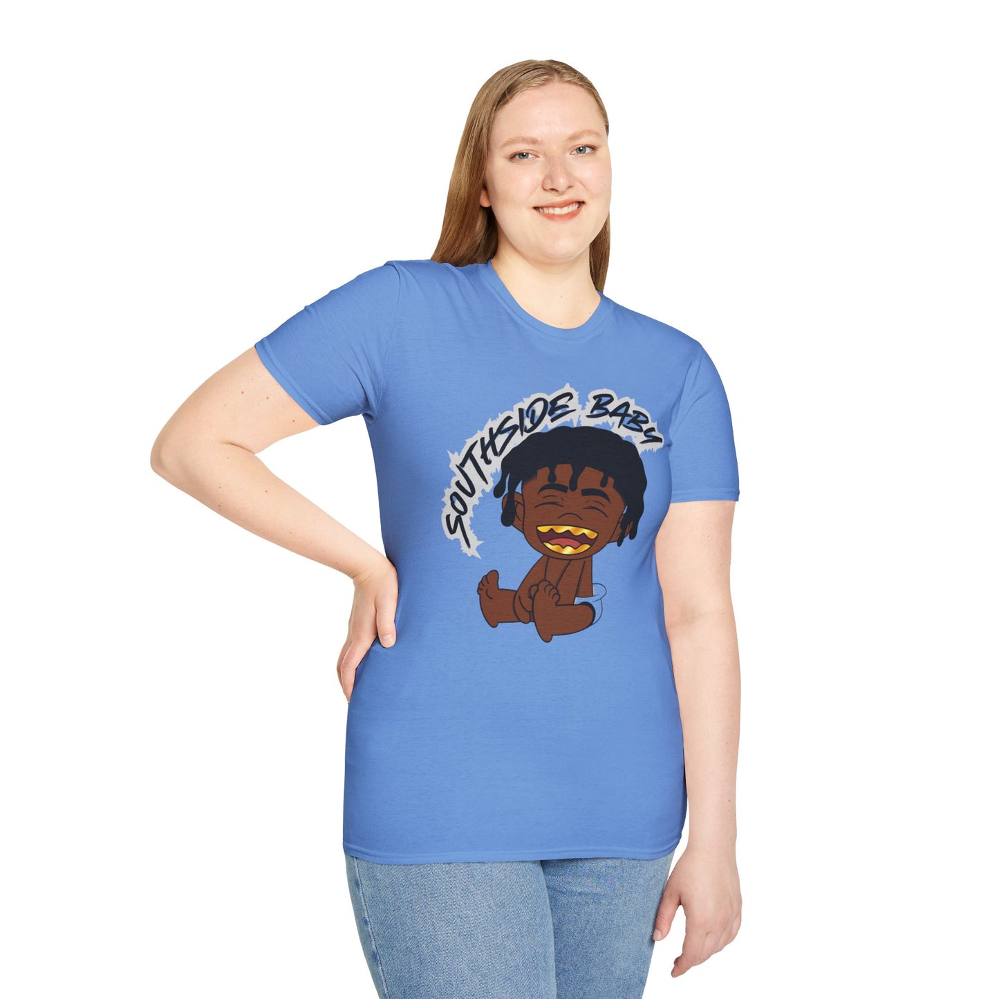 Unisex Softstyle T-Shirt - 'Southside Baby' Cute Graphic Tee