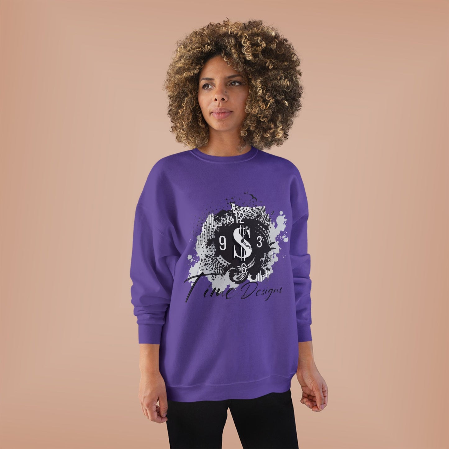 Unisex Eco-Friendly Graphic Crewneck Sweatshirt