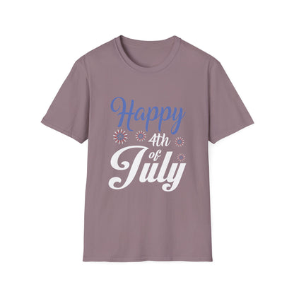 Happy Vibes Unisex Softstyle T-Shirt | Casual Wear, Gift for Friends, Birthday Gift, Positivity Shirt, Everyday Comfort