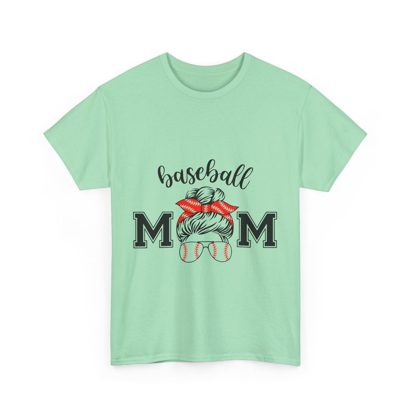 Baseball Mom Unisex Heavy Cotton Tee - Perfect for Game Day