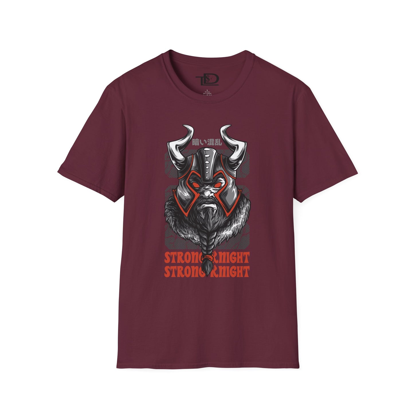 Bold Knight Graphic Tee, Unisex Softstyle T-Shirt, Strength Apparel, Casual Wear, Unique Gift, Core Style