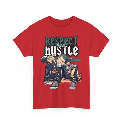 Respect the Hustle Unisex Heavy Cotton Tee - Streetwear Style Graphic Tee