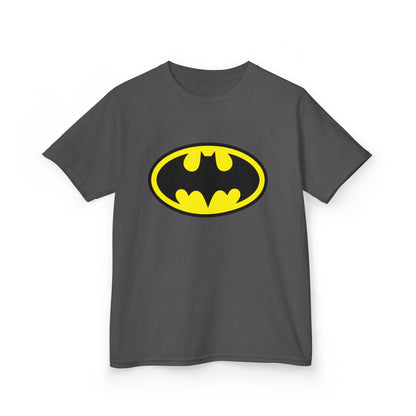 Batman Kids Tee, Superhero Shirt for Boys, Fun Graphic T-Shirt, Birthday Gift, Comic Style Apparel