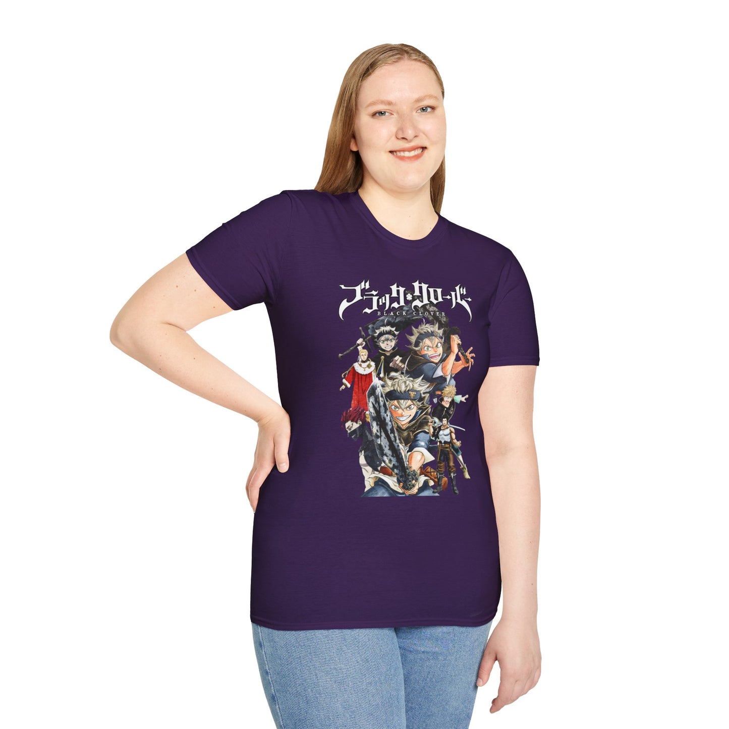 Unisex Softstyle T-Shirt - 'Create Your Own Calm' & Anime Design