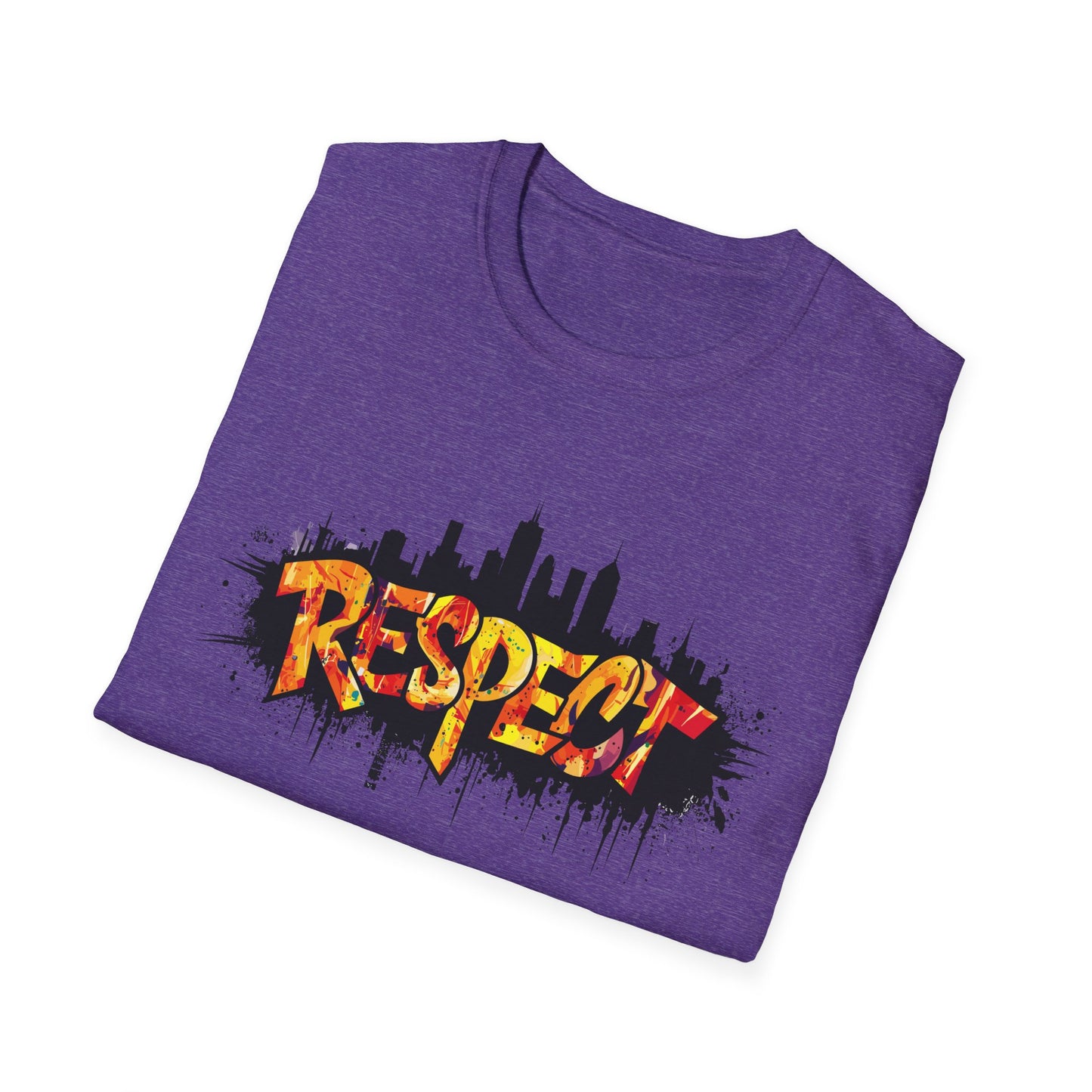 Respect Graphic Unisex T-Shirt, Urban Style Tee, Streetwear Top, Casual Wear, Gift for Friends, Stylish Statement Shirt
