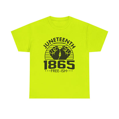 Juneteenth Celebration Tee, Unisex Heavy Cotton Shirt, Black History Month Apparel, Freedom Day Gift, African American Pride Wear