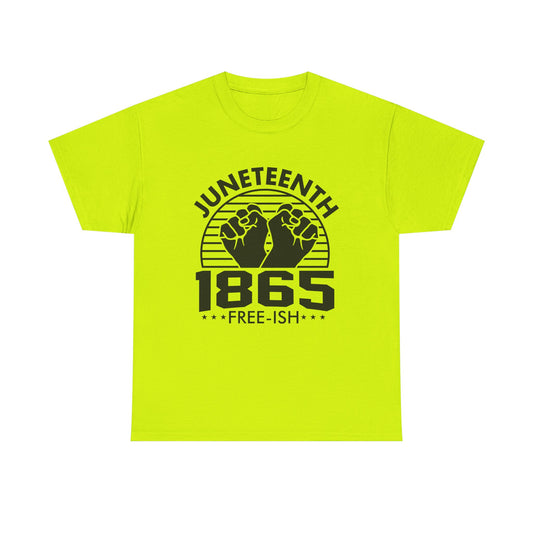 Juneteenth Celebration Tee, Unisex Heavy Cotton Shirt, Black History Month Apparel, Freedom Day Gift, African American Pride Wear