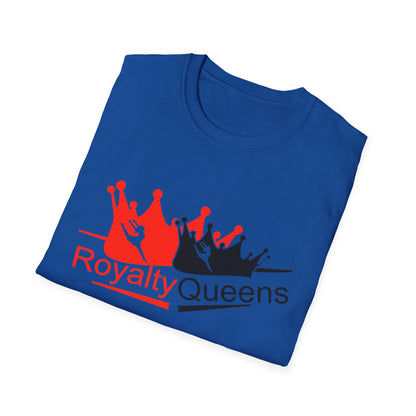 Royalty Queens Unisex Softstyle T-Shirt | Gifts for Her, Birthday Celebration, Empowerment Apparel, Bold Fashion, Casual Wear