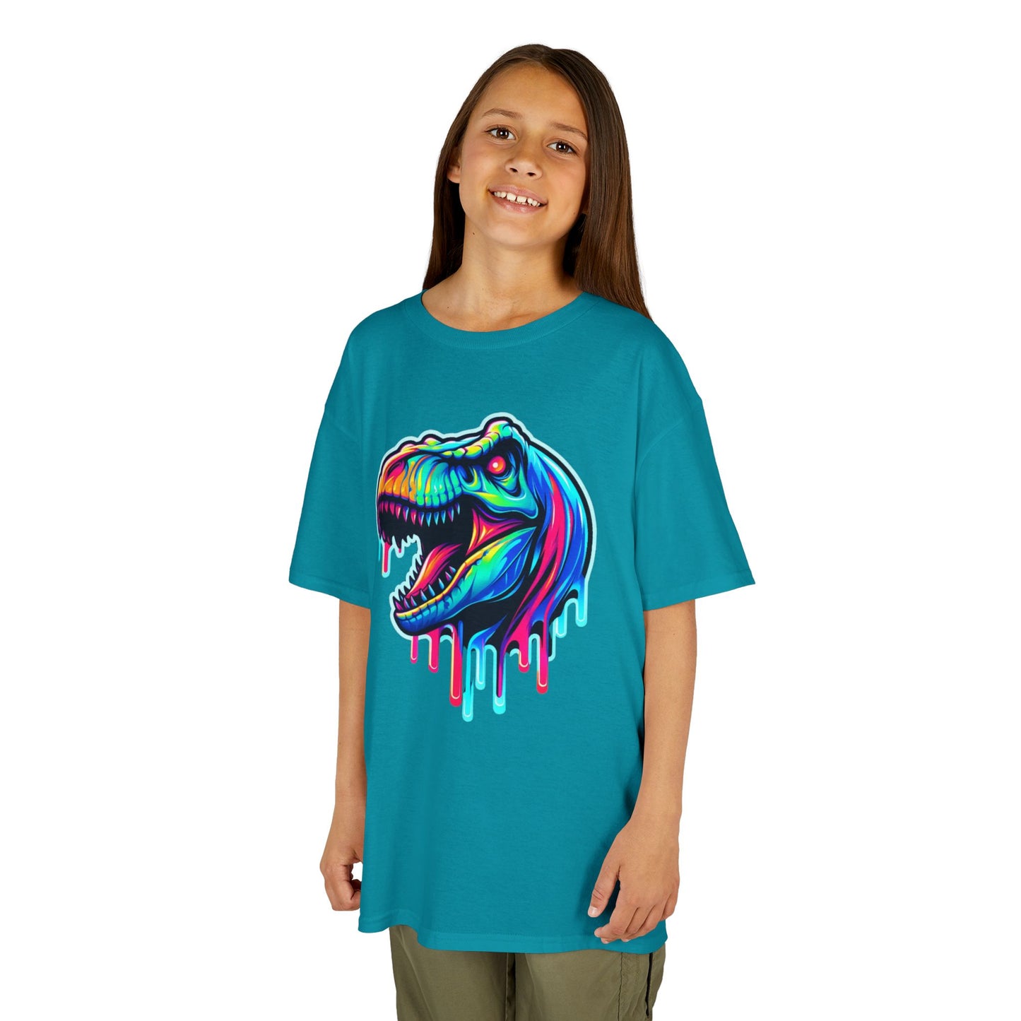 Colorful Dinosaur Kids Tee - Fun for Parties & Everyday Adventures