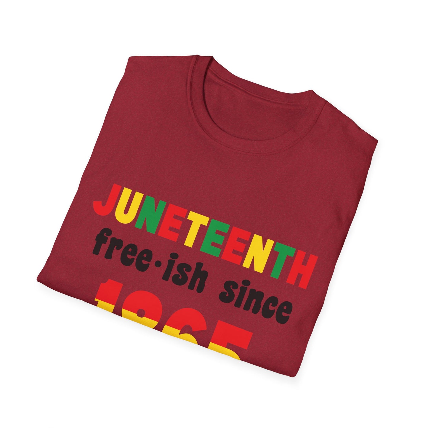 Juneteenth Celebration T-Shirt, Unisex Tee, History Shirt, Freedom Apparel, Juneteenth Gift for Him or Her, Equality Tee, 1865 Design