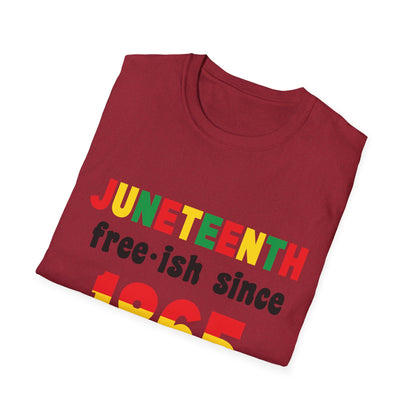 Juneteenth Celebration T-Shirt, Unisex Tee, History Shirt, Freedom Apparel, Juneteenth Gift for Him or Her, Equality Tee, 1865 Design